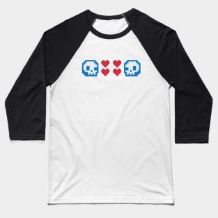 Pixel in Love Baseball T-Shirt